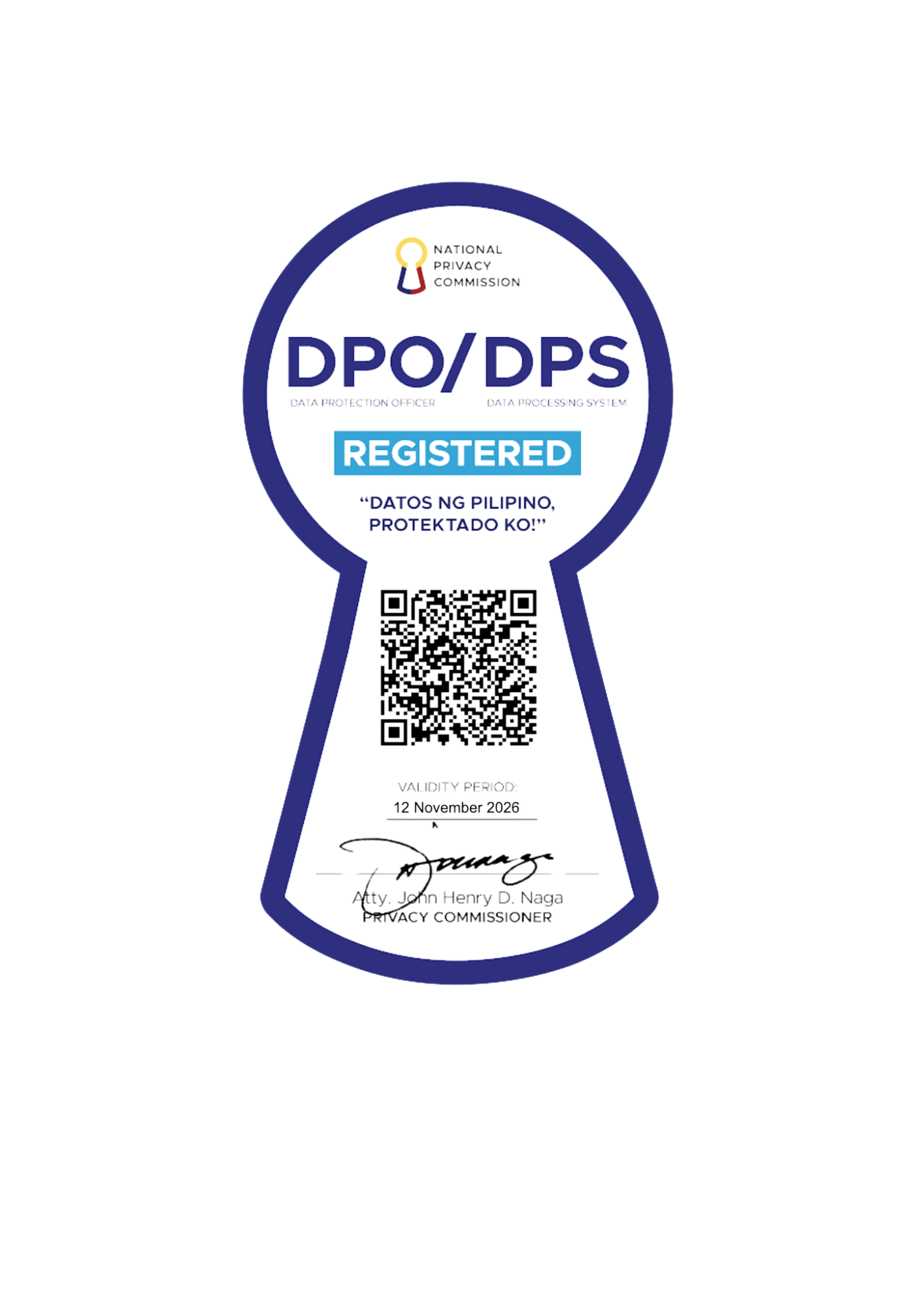 CLSU Data Privacy Division seal